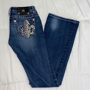Miss Me bootcut jeans, size 26